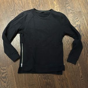 John Elliot Side Zip Crewneck Sweatshirt